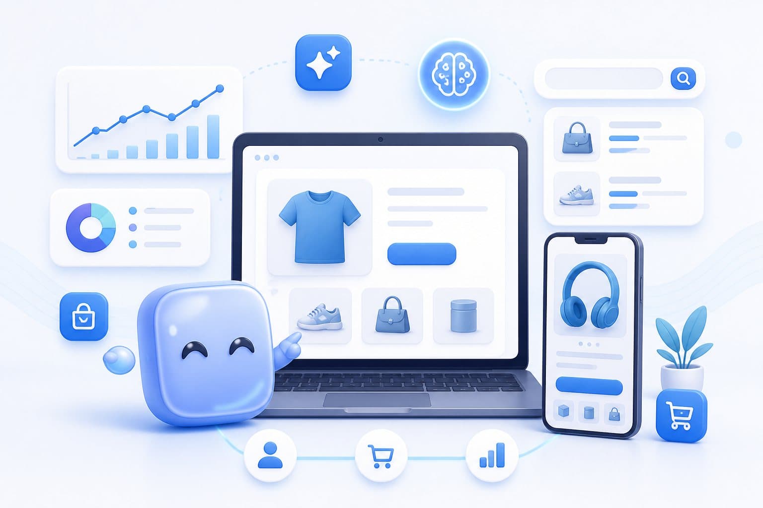 Intelligenza artificiale ecommerce: come usarla concretamente per vendere di più nel 2026